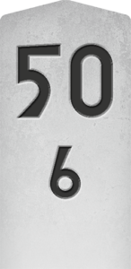 Kilometerstein 50,6